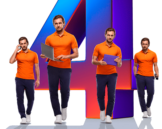 Великолепная четверка Ростелеком в село Новотрёхсвятское (Пензенская область)